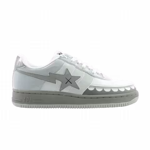 Kaws x Bapesta FS-029 Low 'Chompers - Grey'
