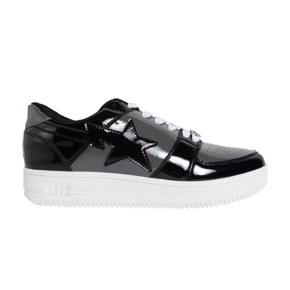 Bapesta Low Black Grey