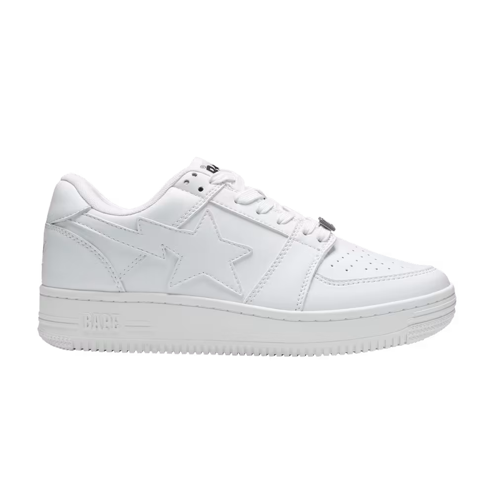 Bapesta Low White