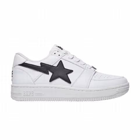 Bapesta Low M2 'White Black'