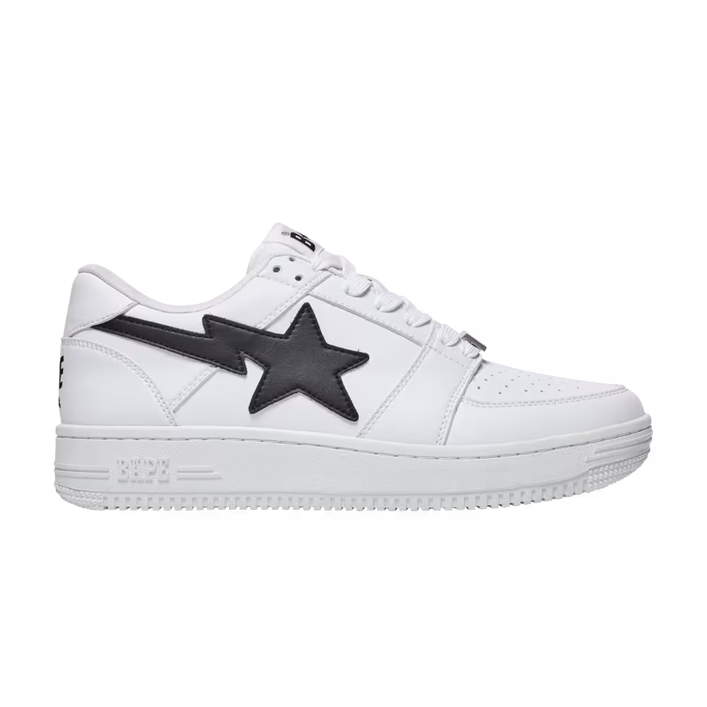 Bapesta Low M2 White Black