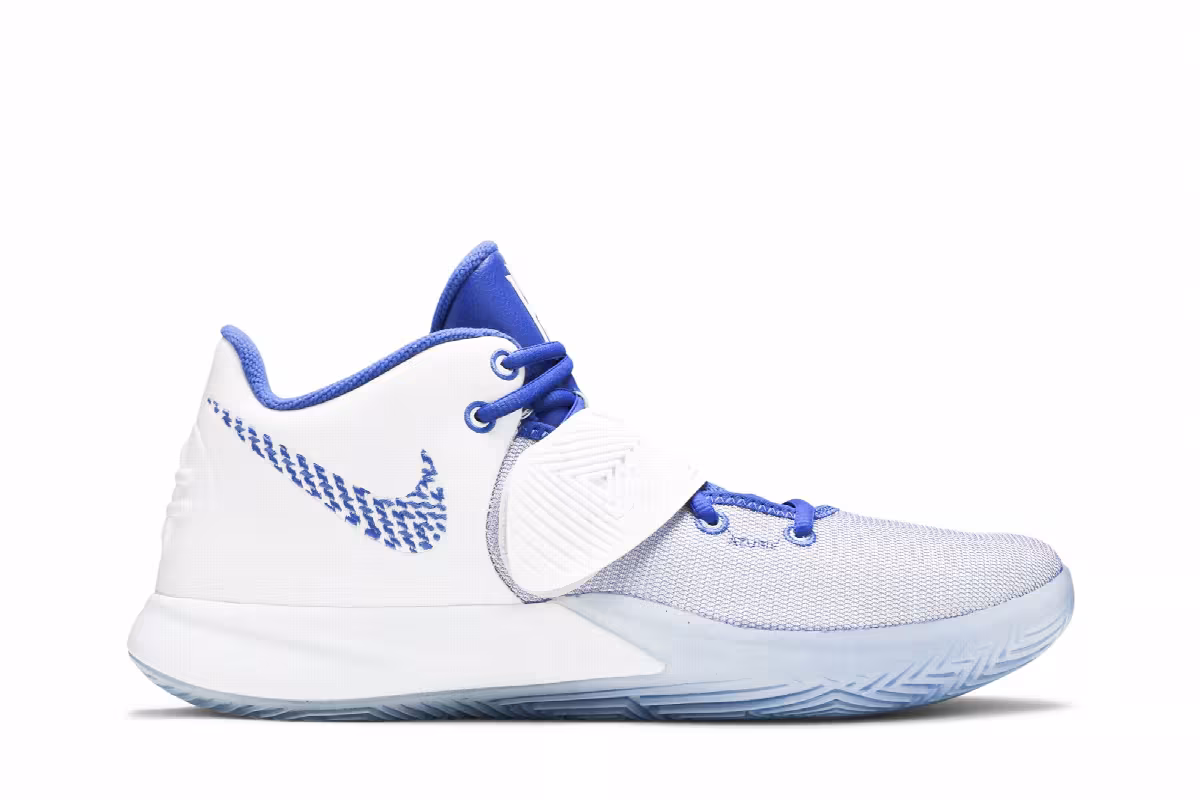 Nike Kyrie Flytrap 3 White Varsity Royal, view 2