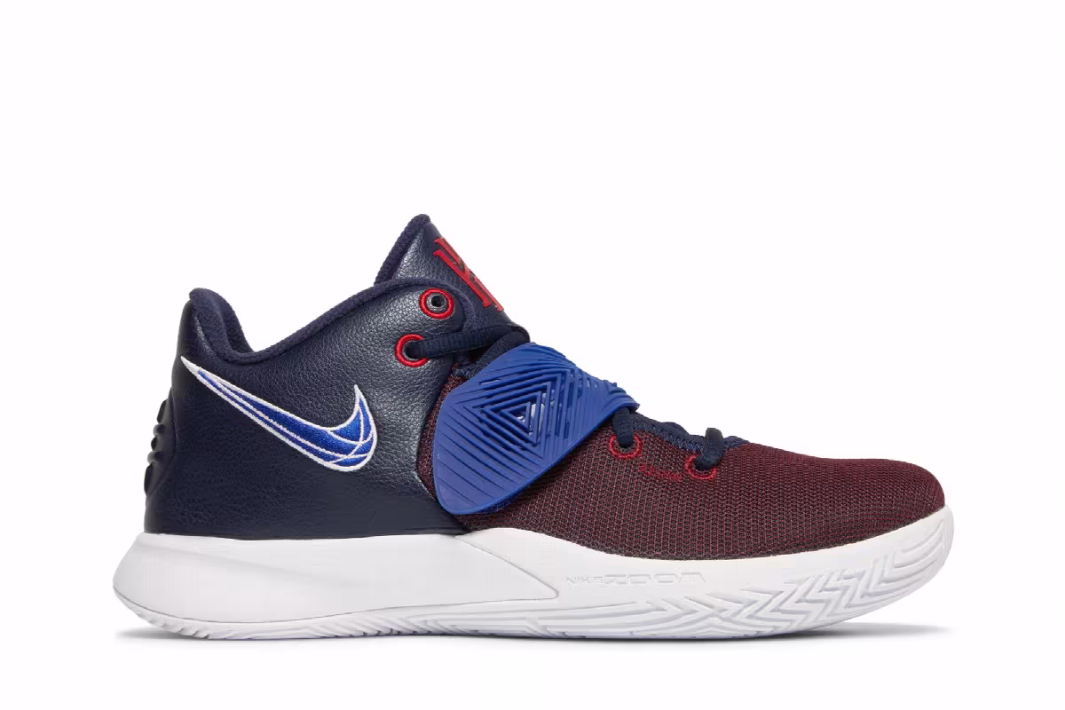 Nike Kyrie Flytrap 3 EP Obsidian Bordeaux, view 2