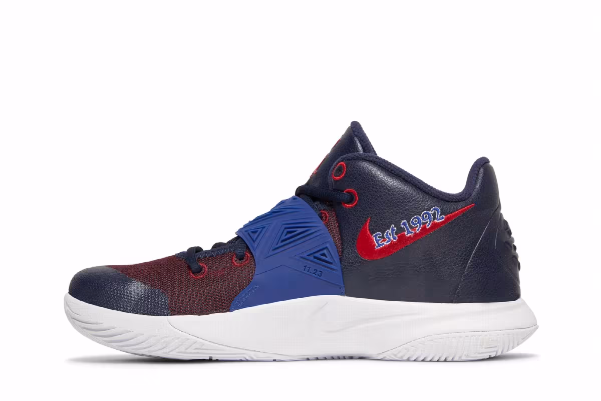 Nike Kyrie Flytrap 3 EP Obsidian Bordeaux, view 4