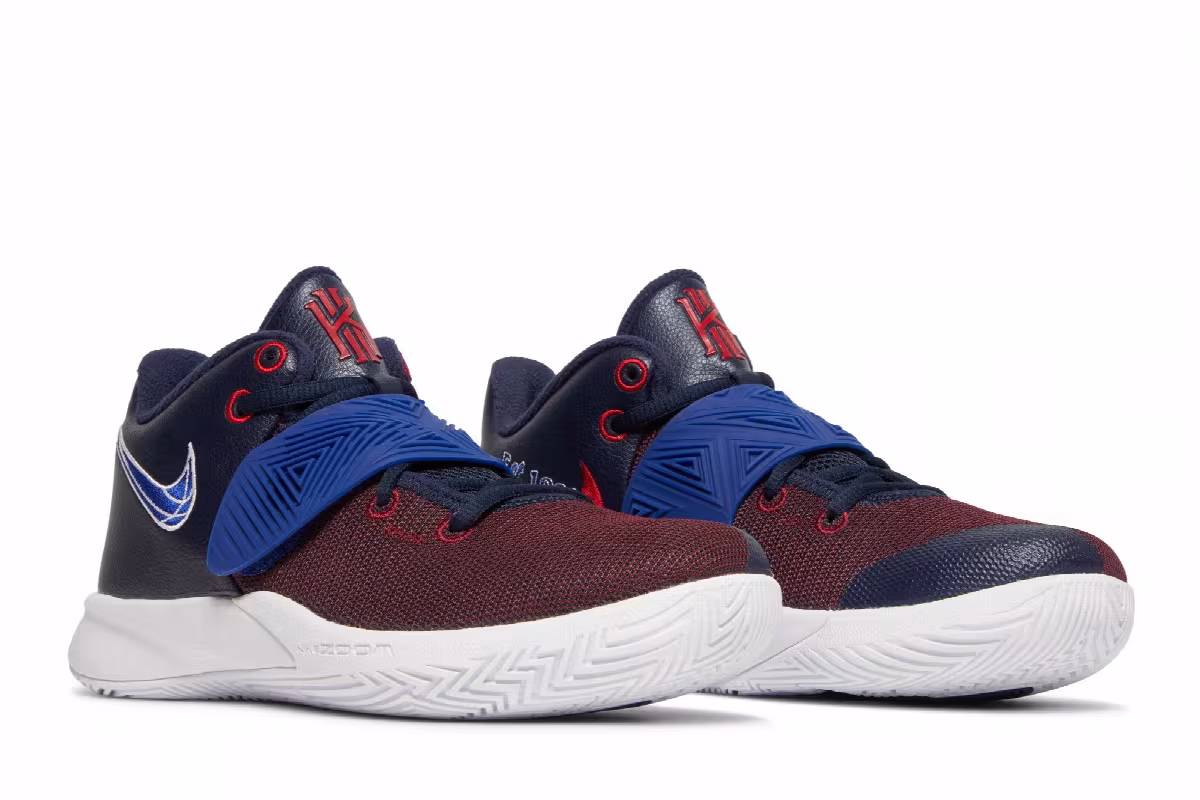 Nike Kyrie Flytrap 3 EP Obsidian Bordeaux, view 9
