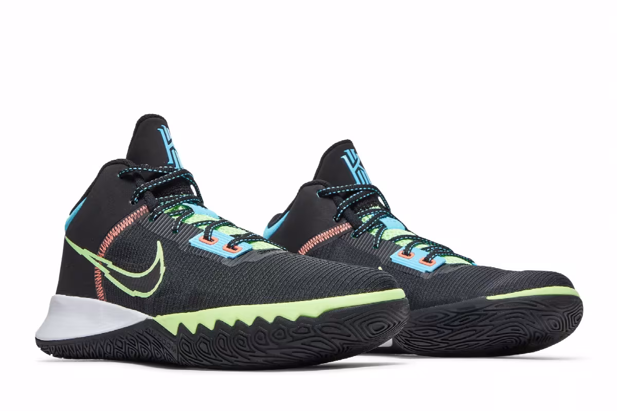 Nike Kyrie Flytrap 4 EP Black Lime Glow, view 9
