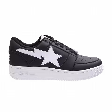 Bapesta Low M2 'Black White'