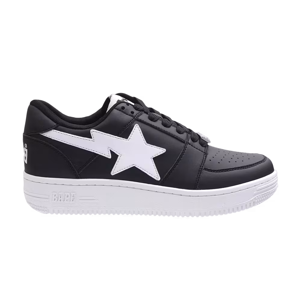 Bapesta Low M2 Black White