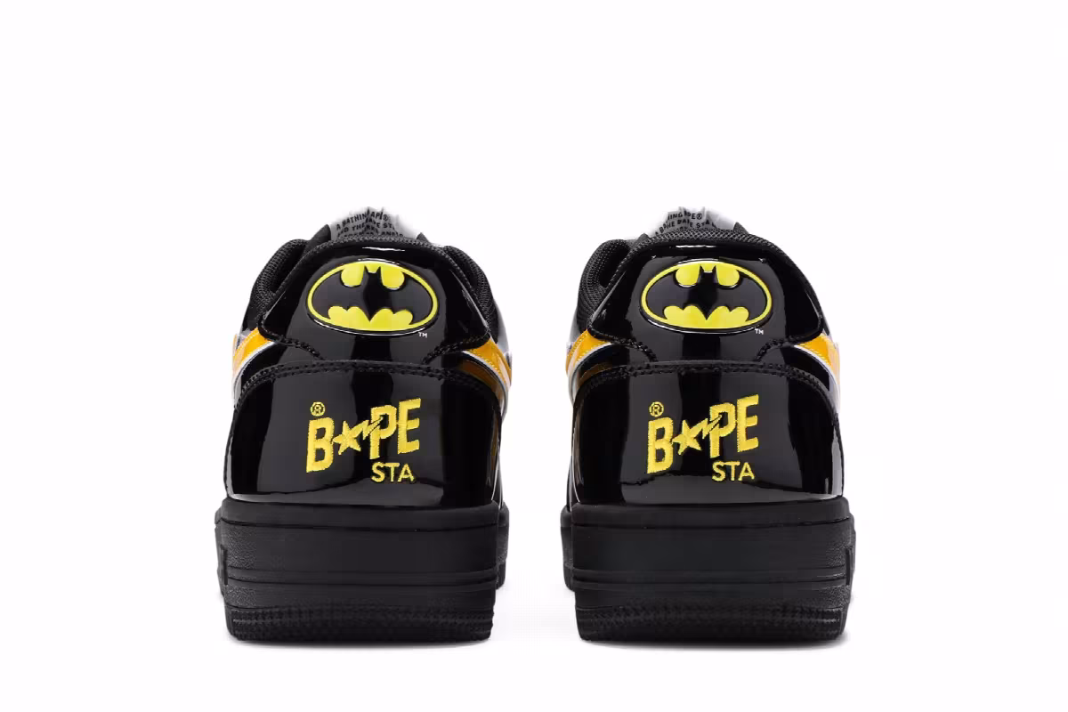 DC Comics x Bapesta Low M1 Batman, view 7