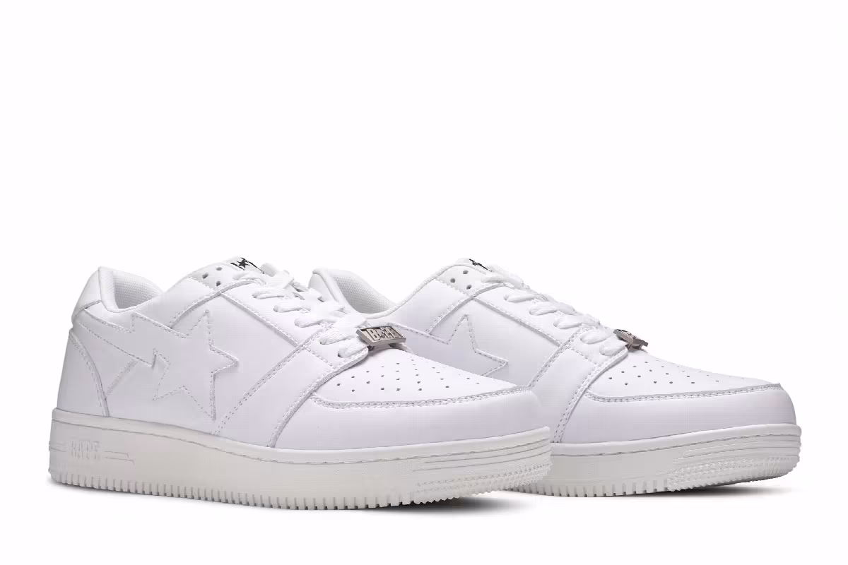 Bapesta Low M2 White, view 9