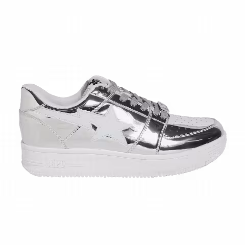 Bapesta Low 'Silver Foil'