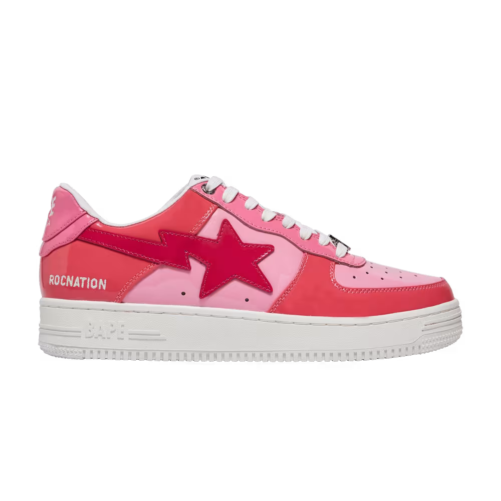 Bapesta Low M1 Camo Combo - Pink