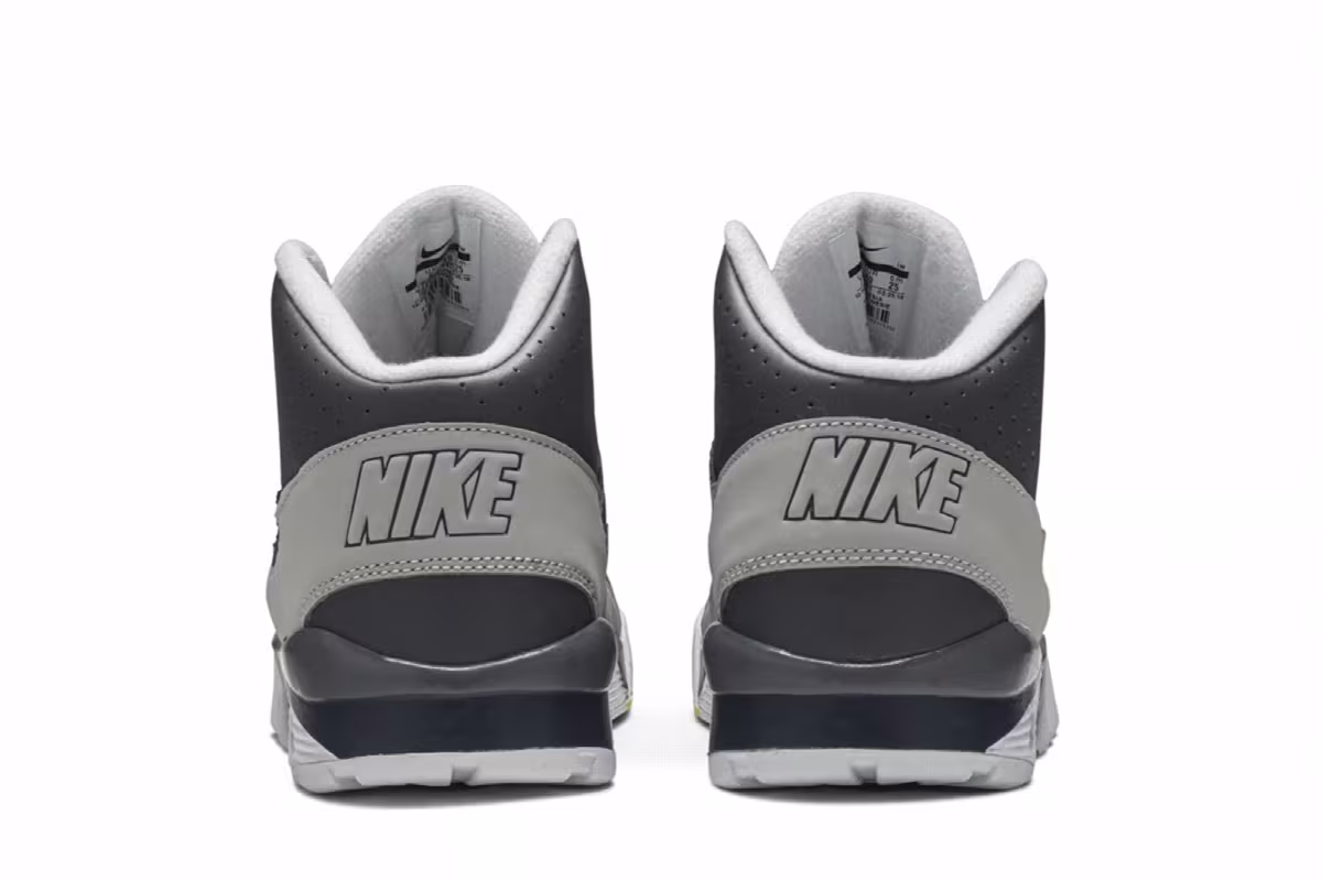 Nike Air Trainer SC GS Dark Grey Navy Volt, view 7