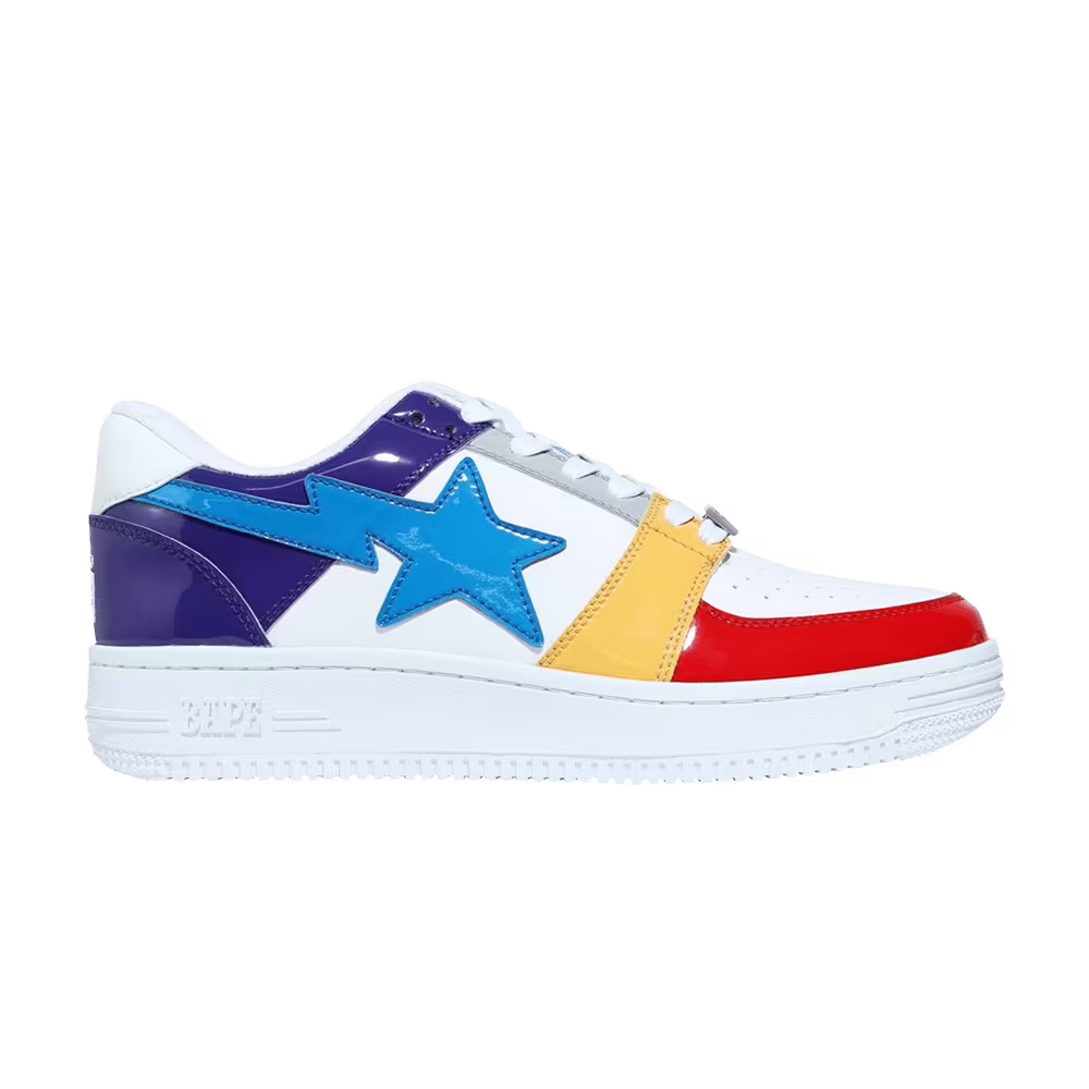 Bapesta Low M2 Crazy White