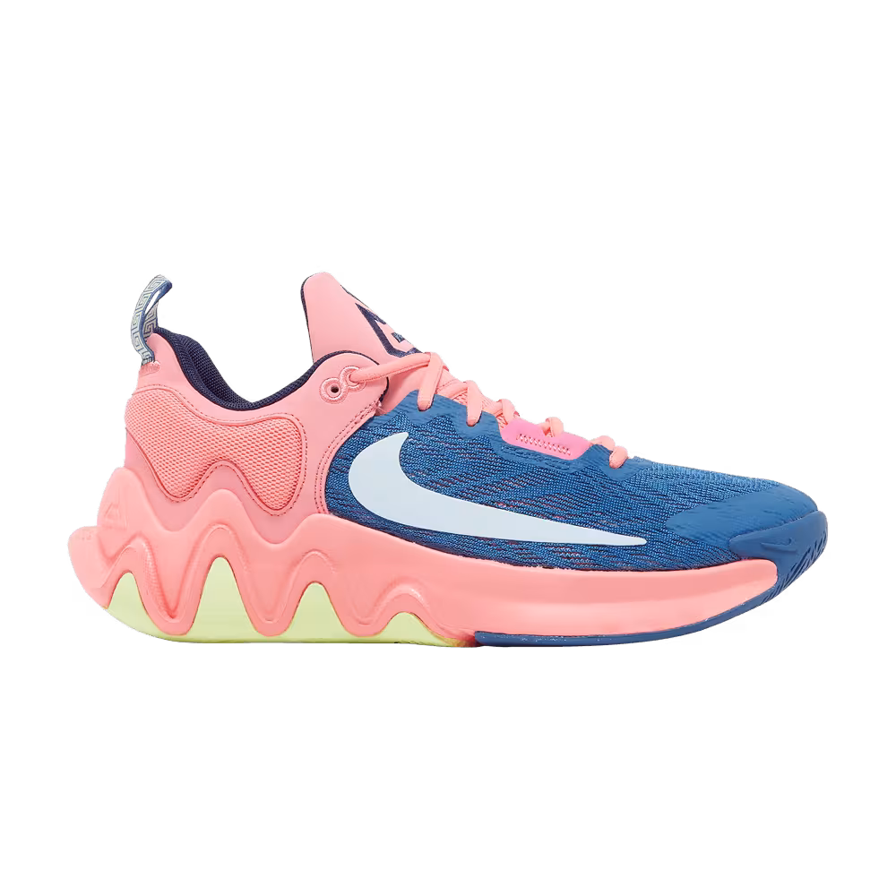 Nike Giannis Immortality 2 Dark Marina Blue Laser Crimson