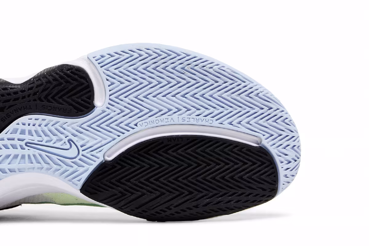 Nike Giannis Immortality 2 White Black Volt, view 6