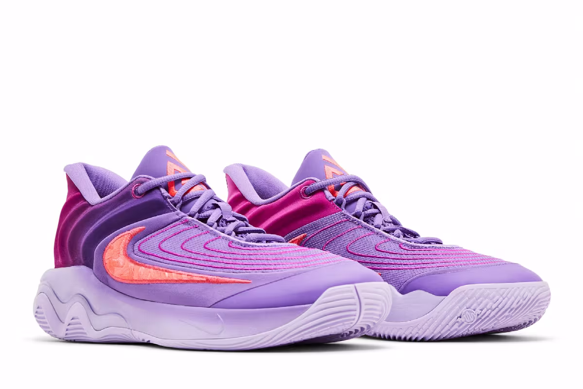 Nike Giannis Immortality 4 Black Raspberry, view 9