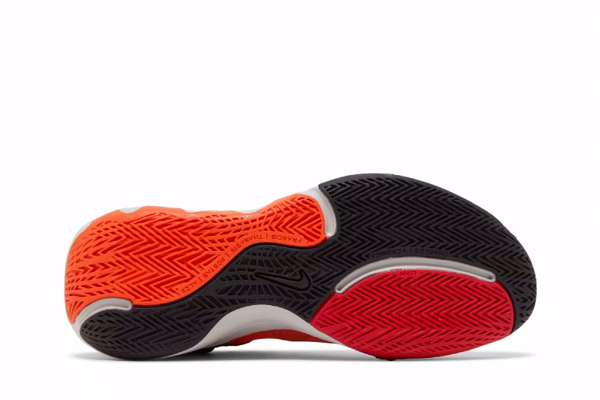 Nike Giannis Immortality 2 Safety Orange Black, view 5