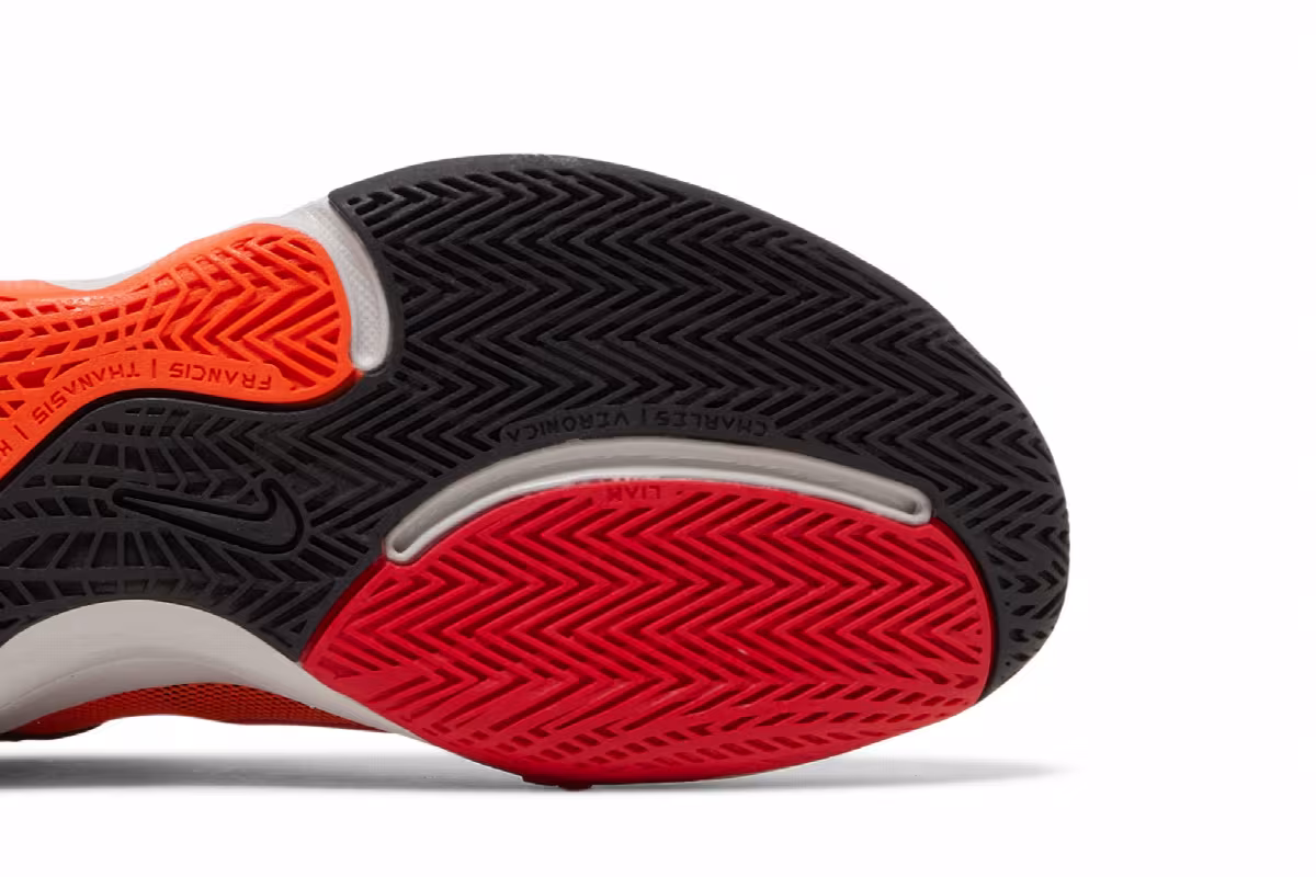 Nike Giannis Immortality 2 Safety Orange Black, view 6