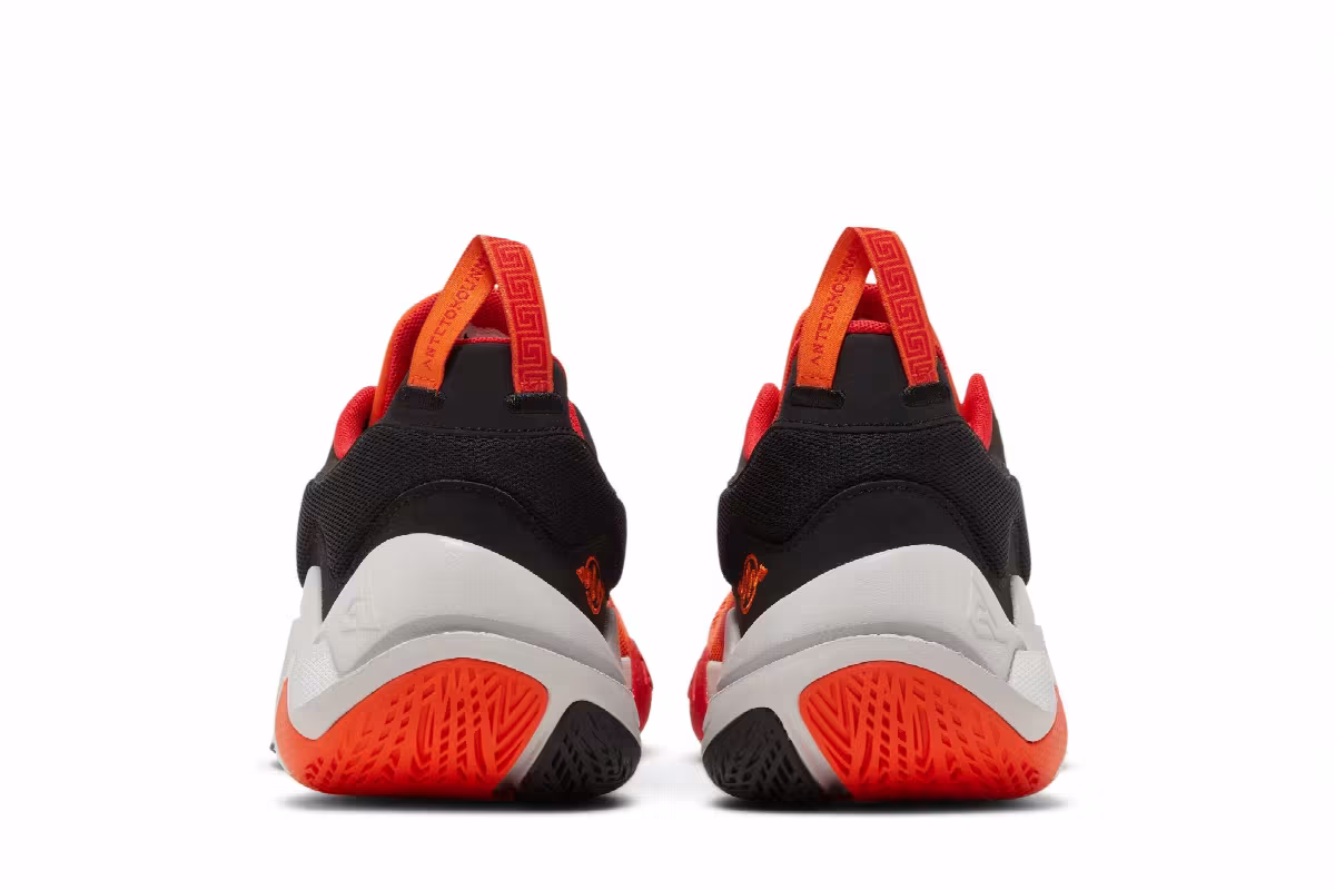Nike Giannis Immortality 2 Safety Orange Black, view 7