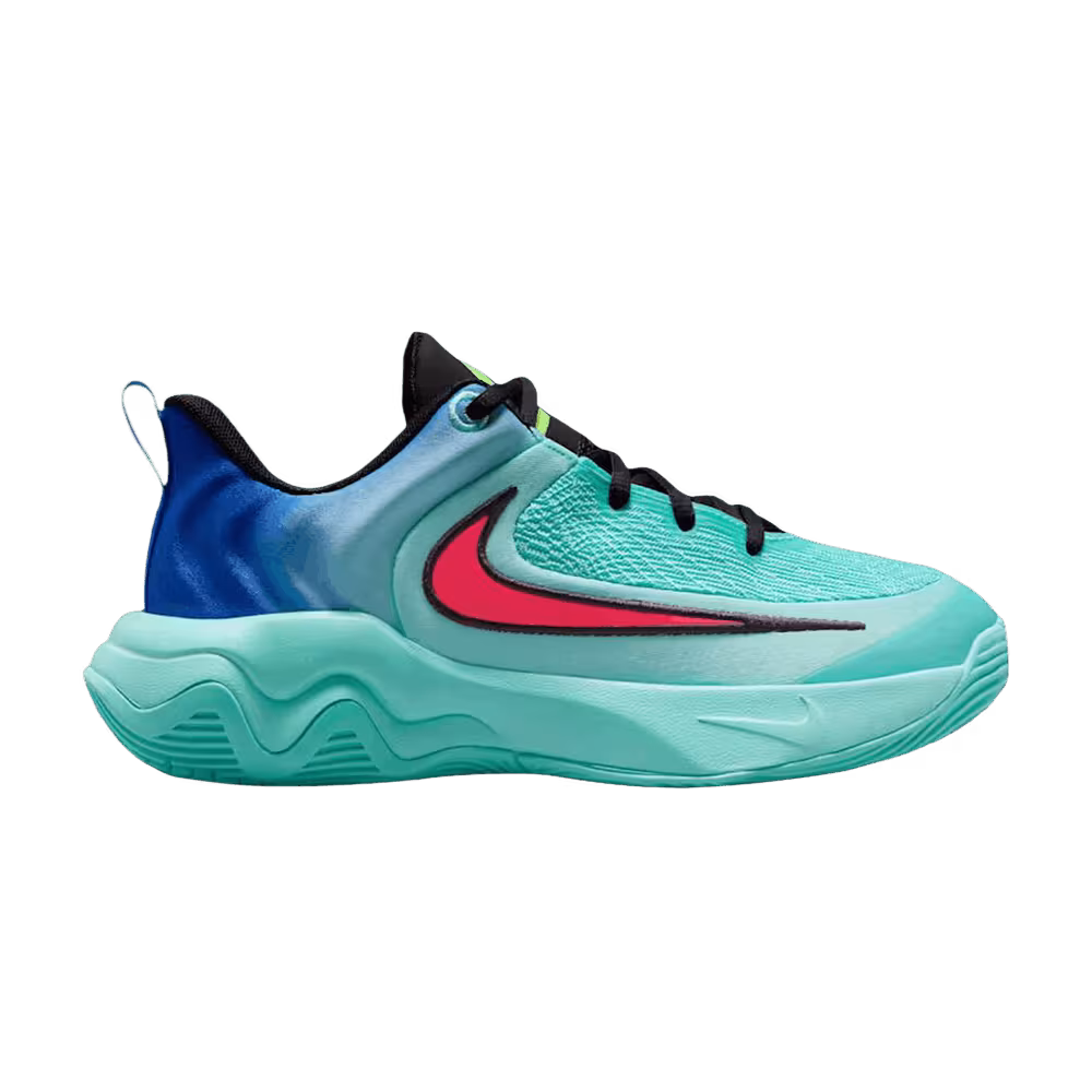 Nike Giannis Immortality 4 GS Light Aqua Black Racer Blue Bright Crimson