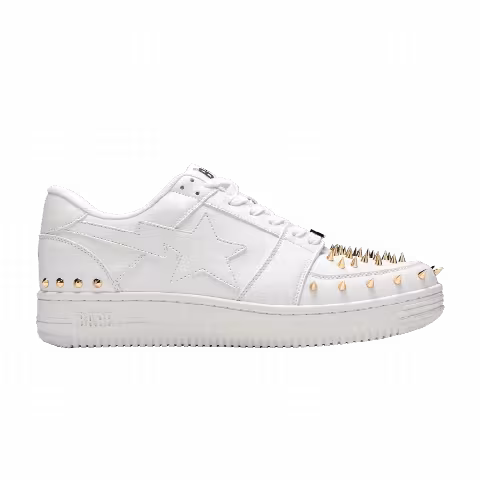 Bapesta Studded 'White'