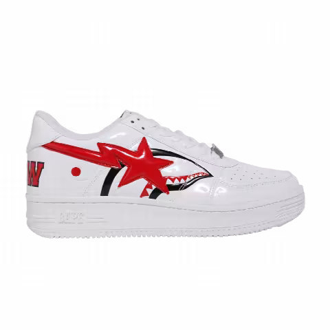 Bapesta Low 'White Shark Face'