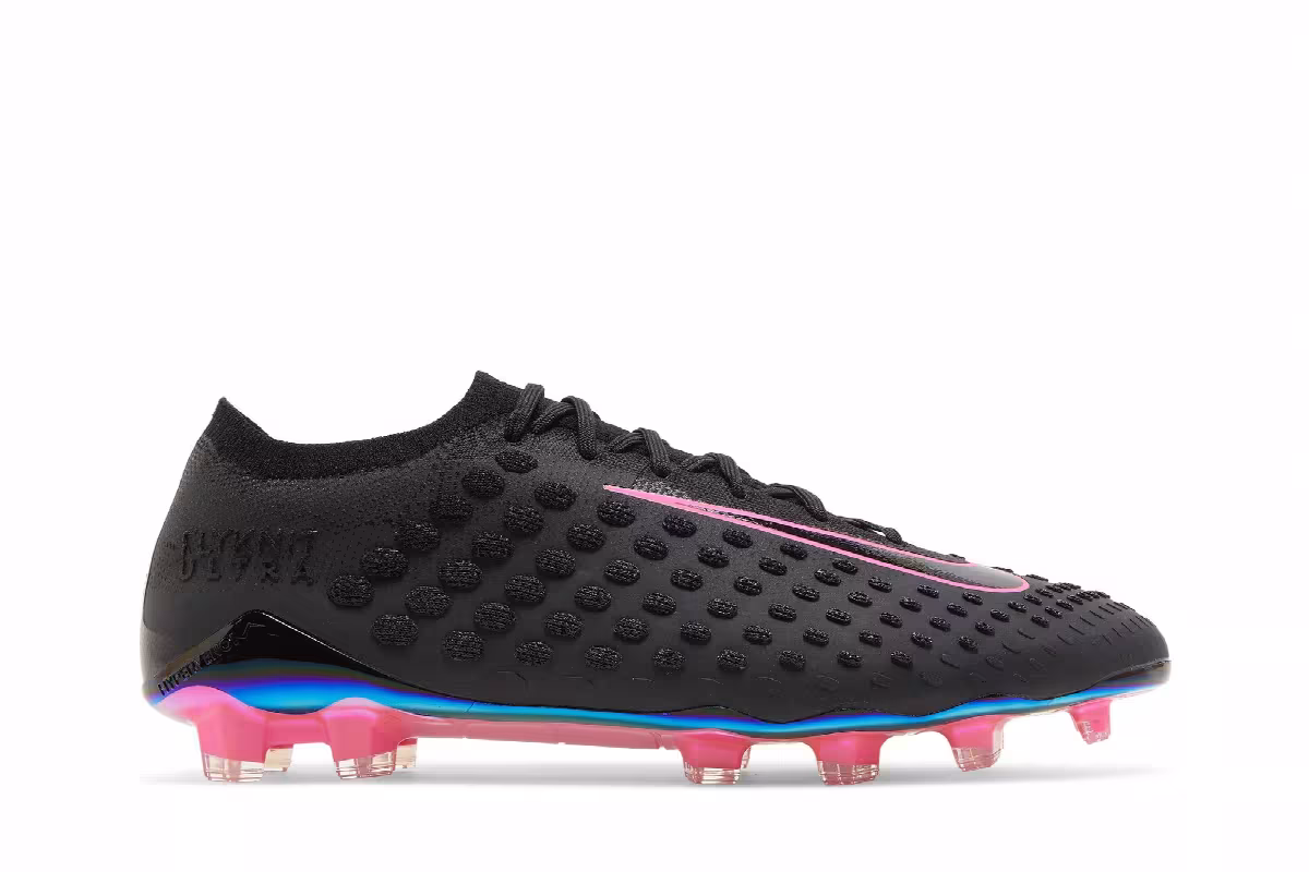 Nike Phantom Ultra Venom FG Black Pink Blast, view 2