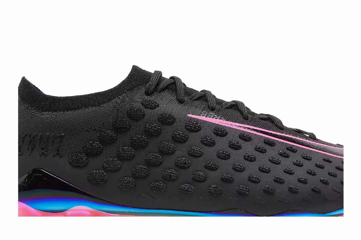 Nike Phantom Ultra Venom FG Black Pink Blast, view 3
