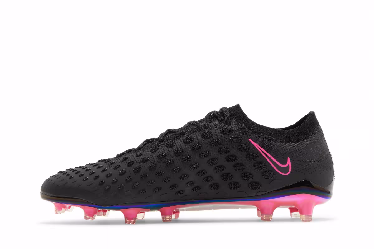 Nike Phantom Ultra Venom FG Black Pink Blast, view 4