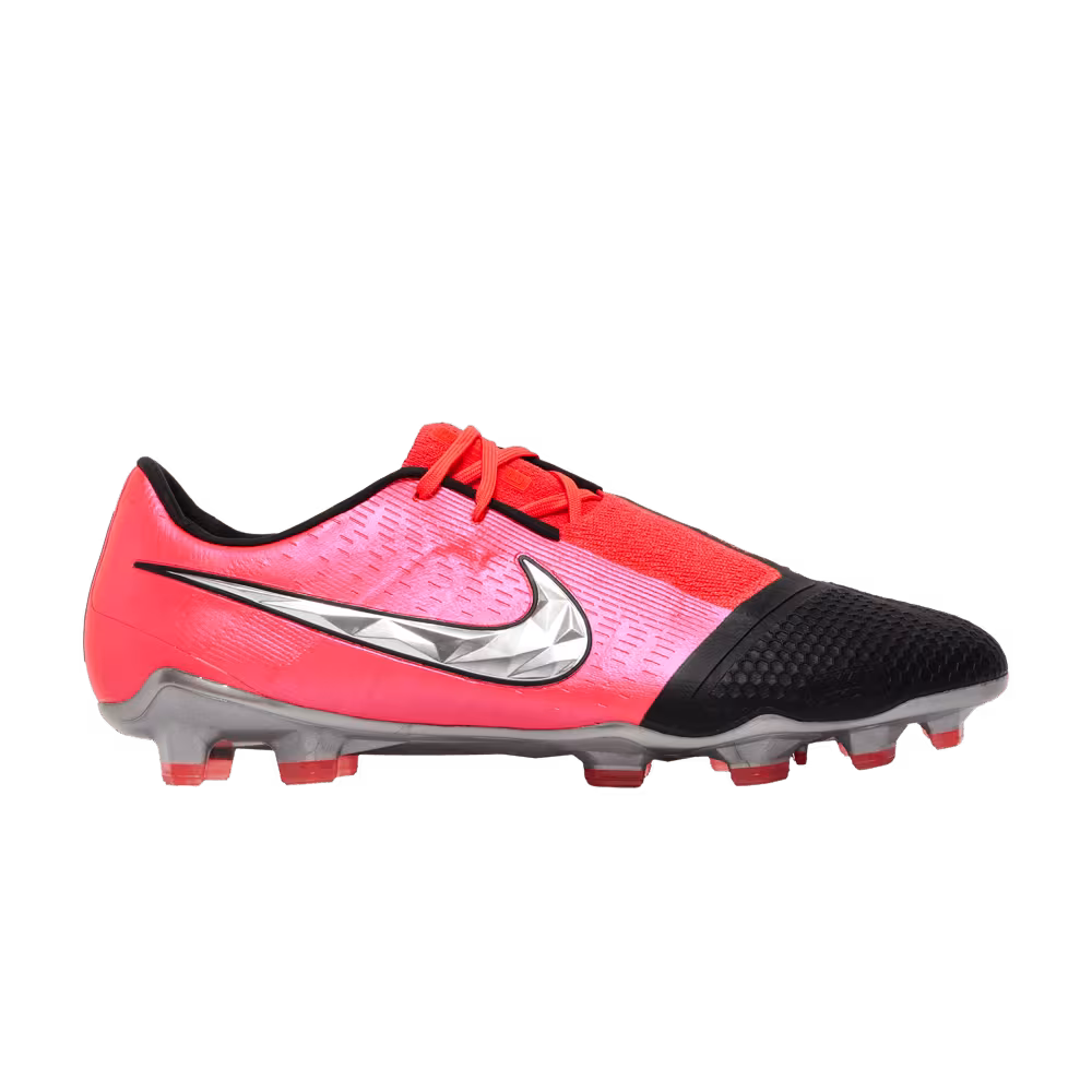 Nike Phantom Venom Elite FG Laser Crimson Metallic Silver