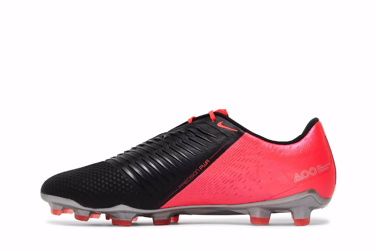 Nike Phantom Venom Elite FG Laser Crimson Metallic Silver, view 4