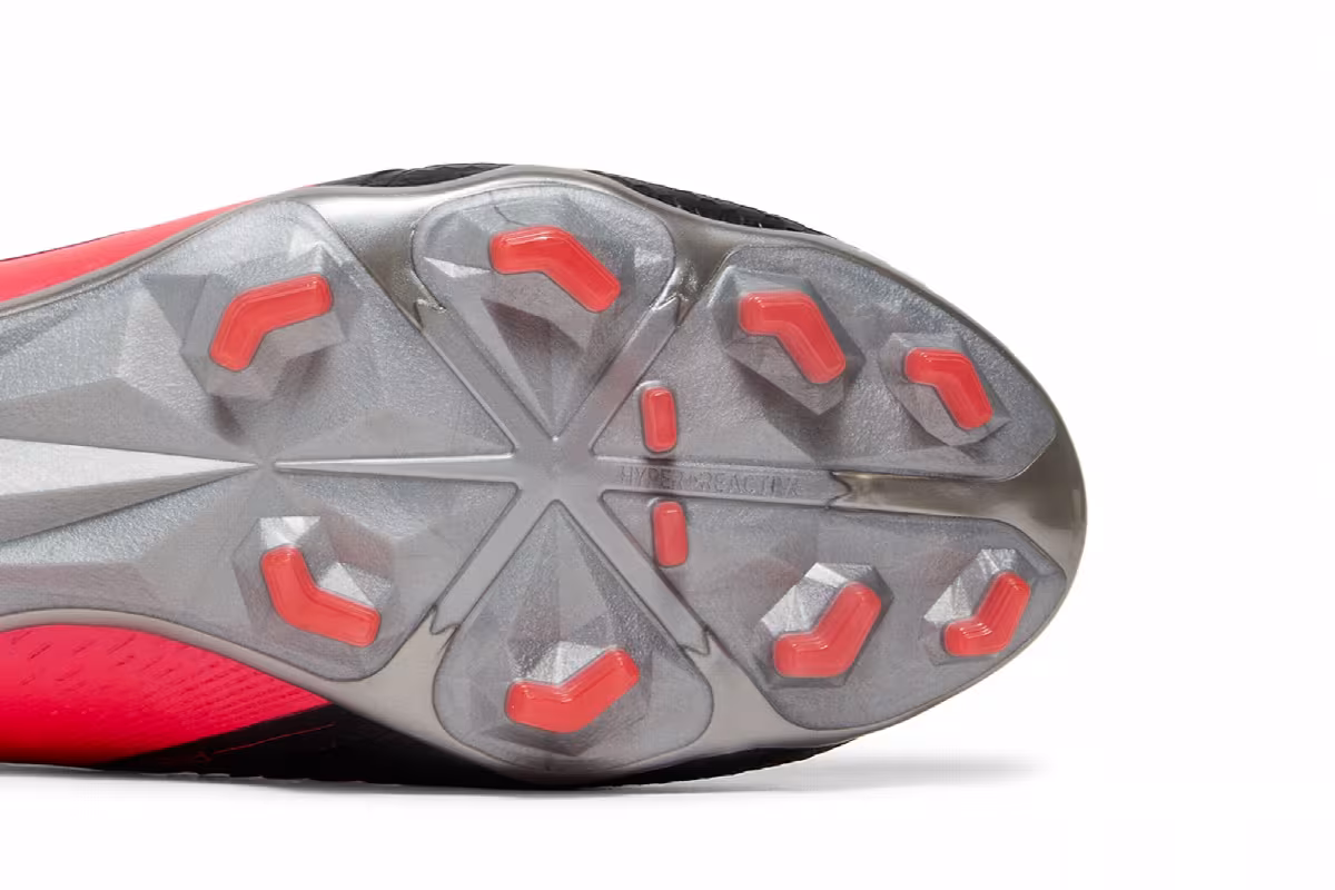 Nike Phantom Venom Elite FG Laser Crimson Metallic Silver, view 6