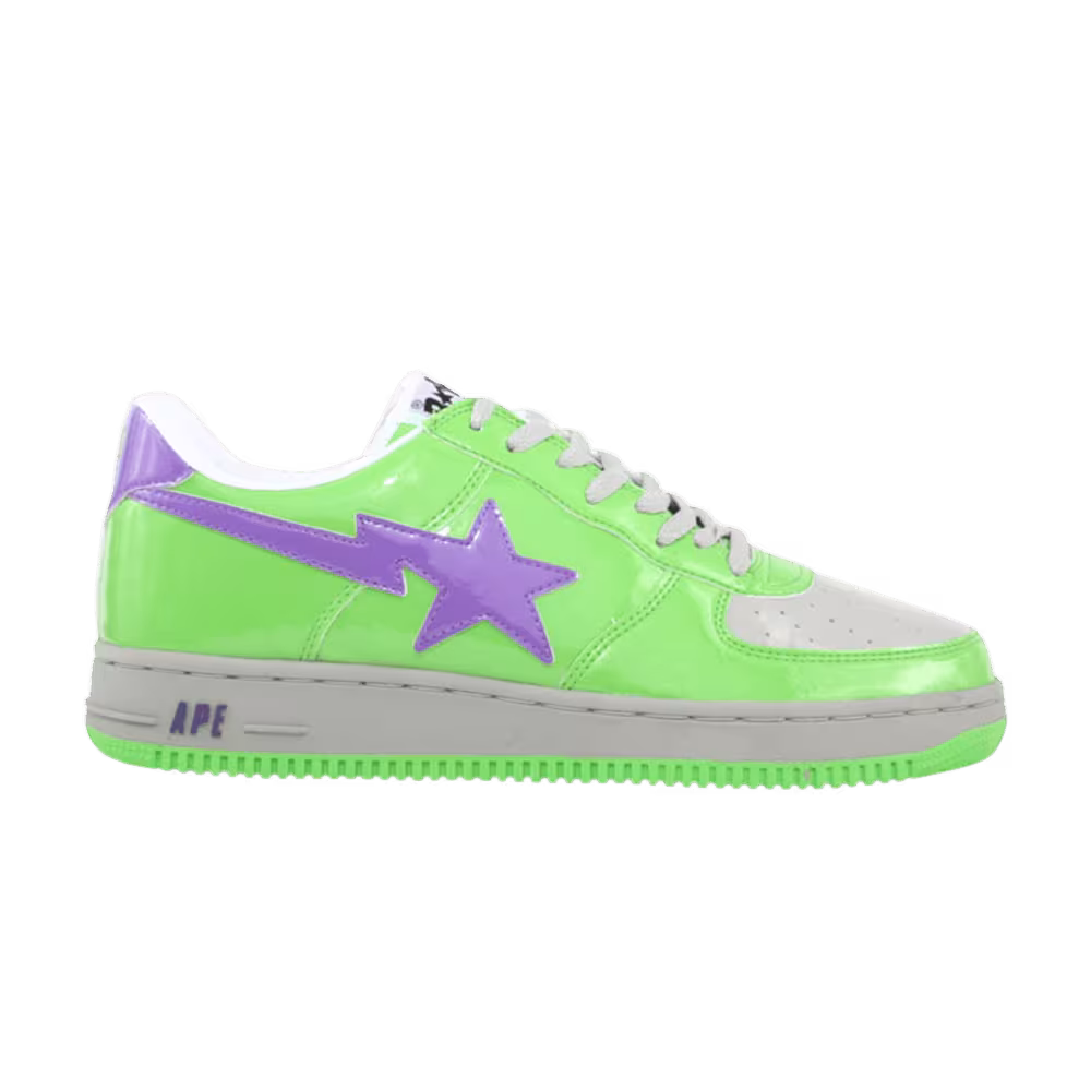Bapesta FS-001 Low Green Purple