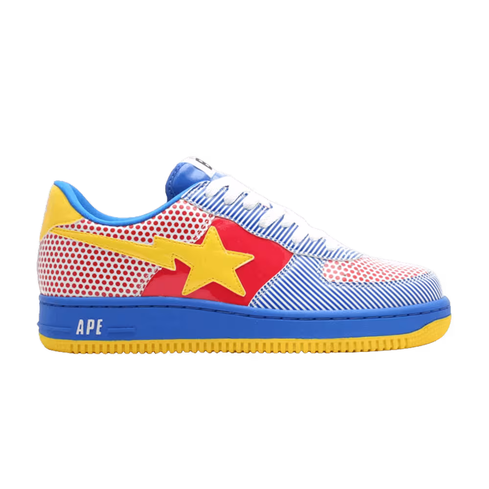 Bapesta FS-001 Low Dots & Stripes