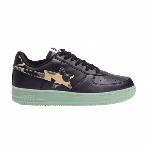 Bapesta Low 'Glow In The Dark - Camo'