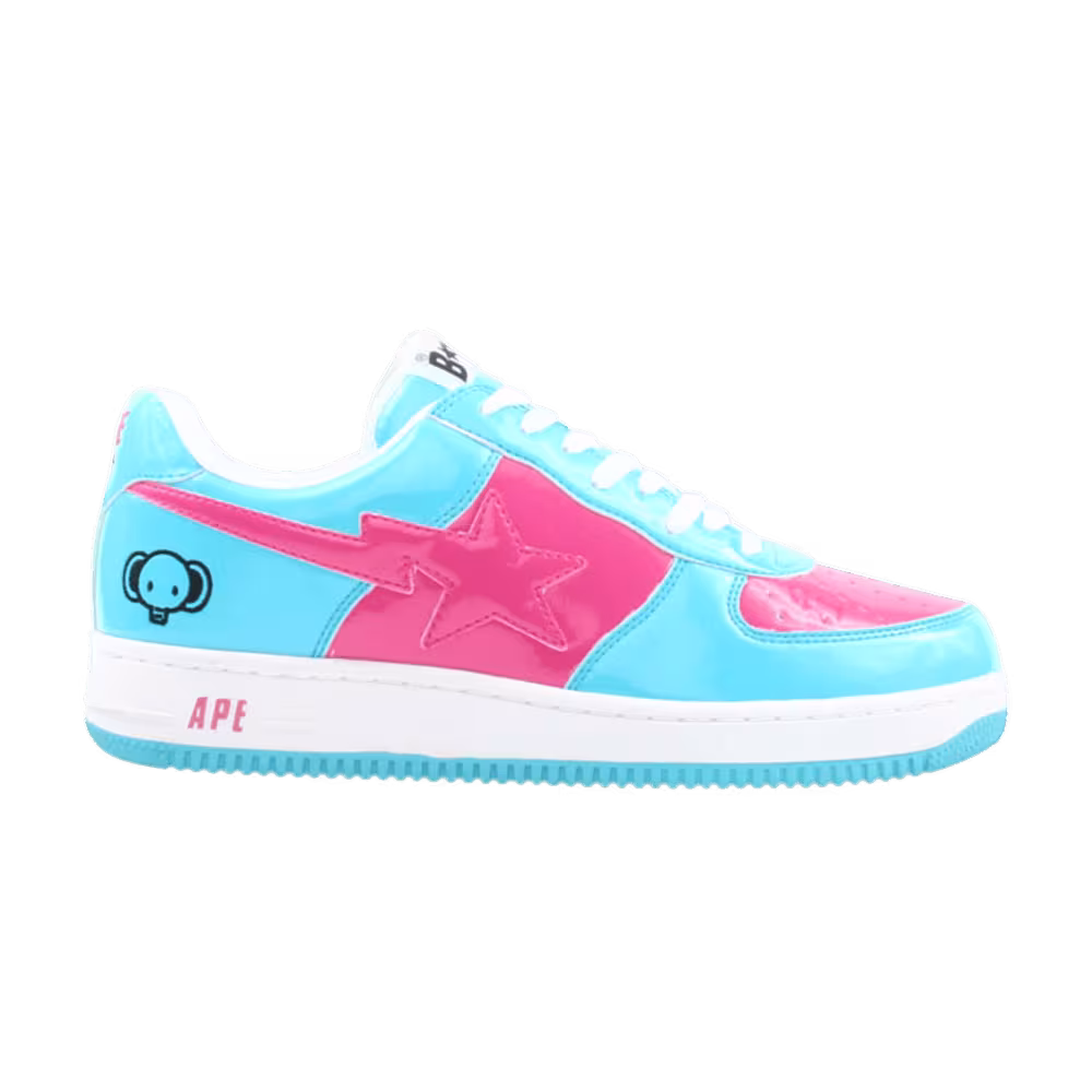 Bapesta FS-001 Low Light Blue Pink