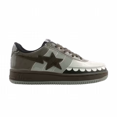 Kaws x Bapesta FS-029 Low 'Chompers - Brown'