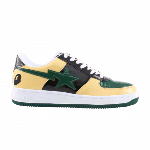 Bapesta FS-001 Low 'Black Yellow Green'