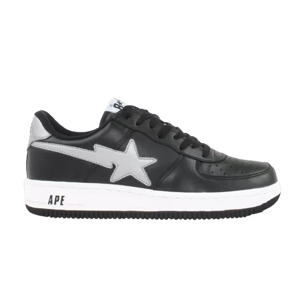 Bapesta FS-001 Low Black Silver