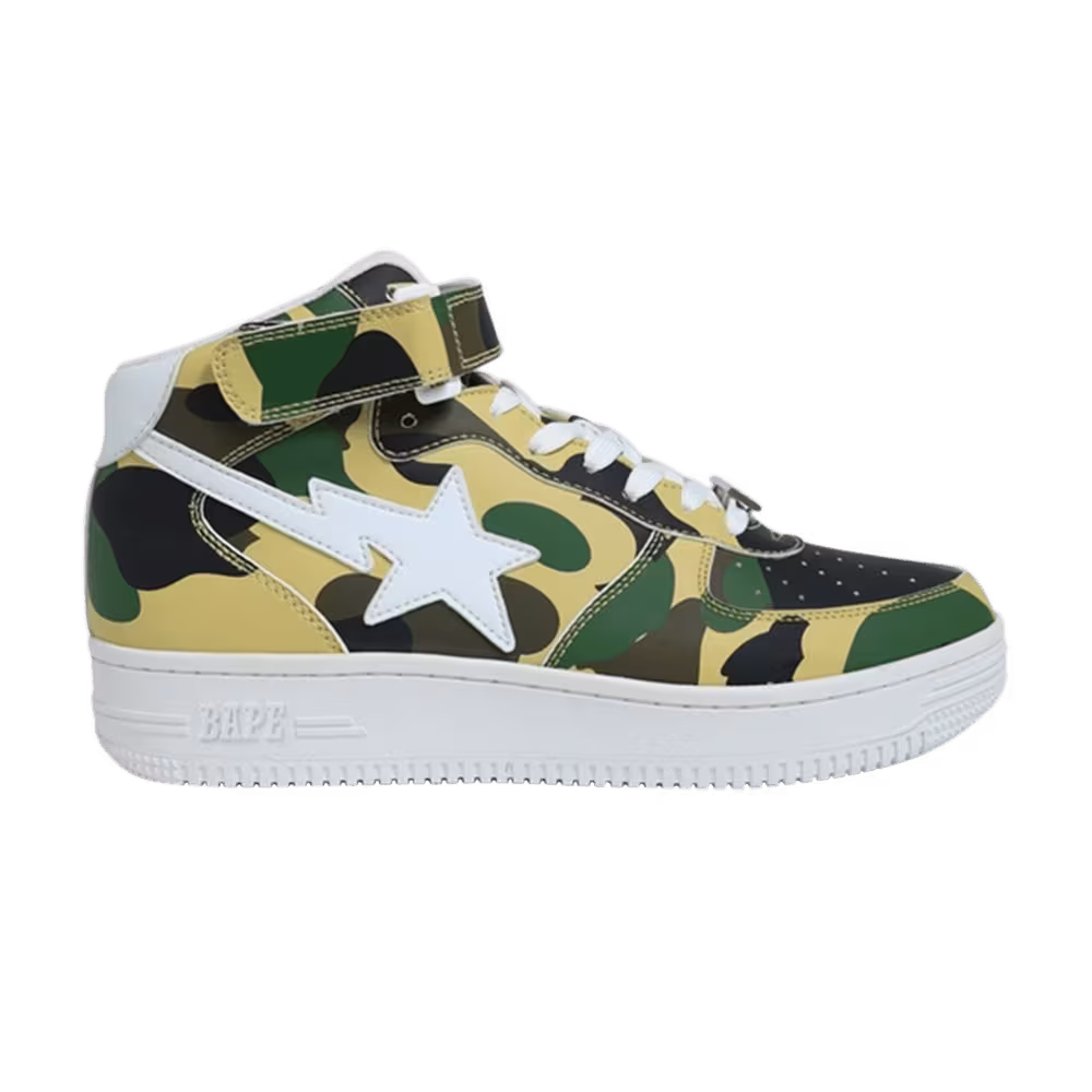Bapesta Mid 1st Camo