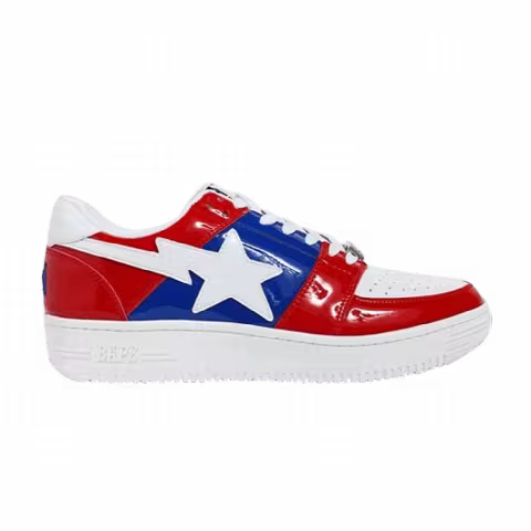 Bapesta Low 'Red Blue White'