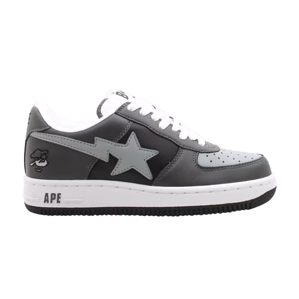 Bapesta FS-001 Low Black Charcoal