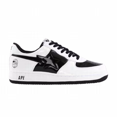 Bapesta FS-001 Low 'Halloween - White Black'