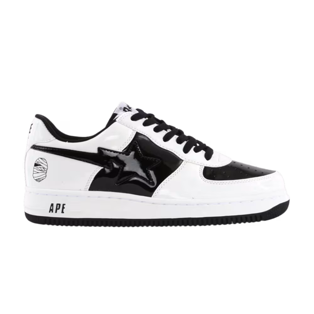 Bapesta FS-001 Low Halloween - White Black