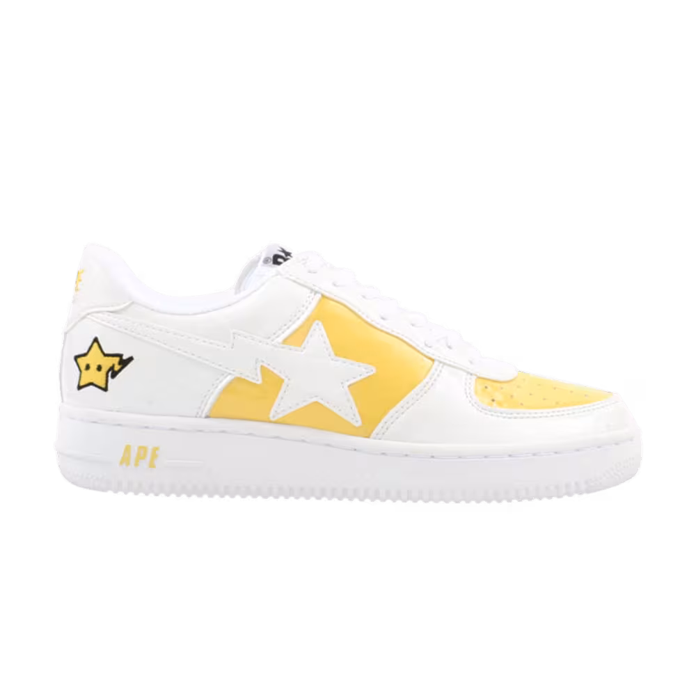 Bapesta FS-001 Low White Yellow
