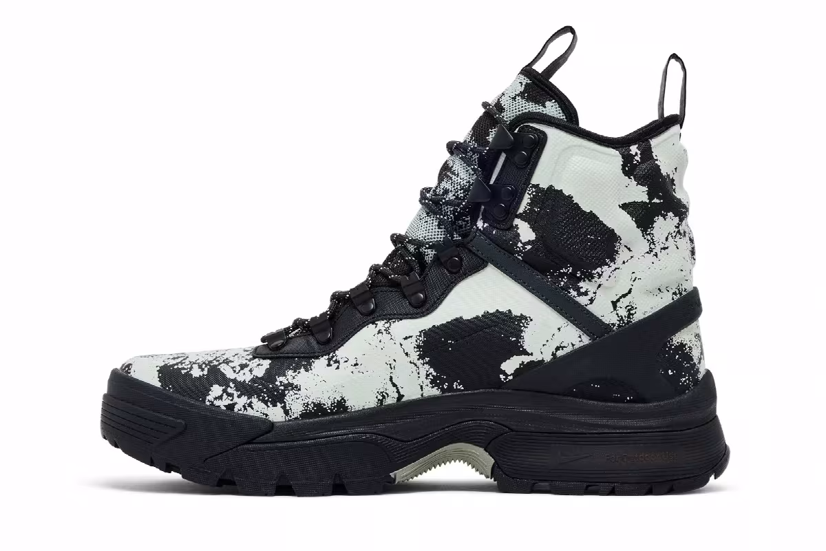 Nike ACG Zoom Gaiadome GORE-TEX SE Digi Camo White Black, view 4