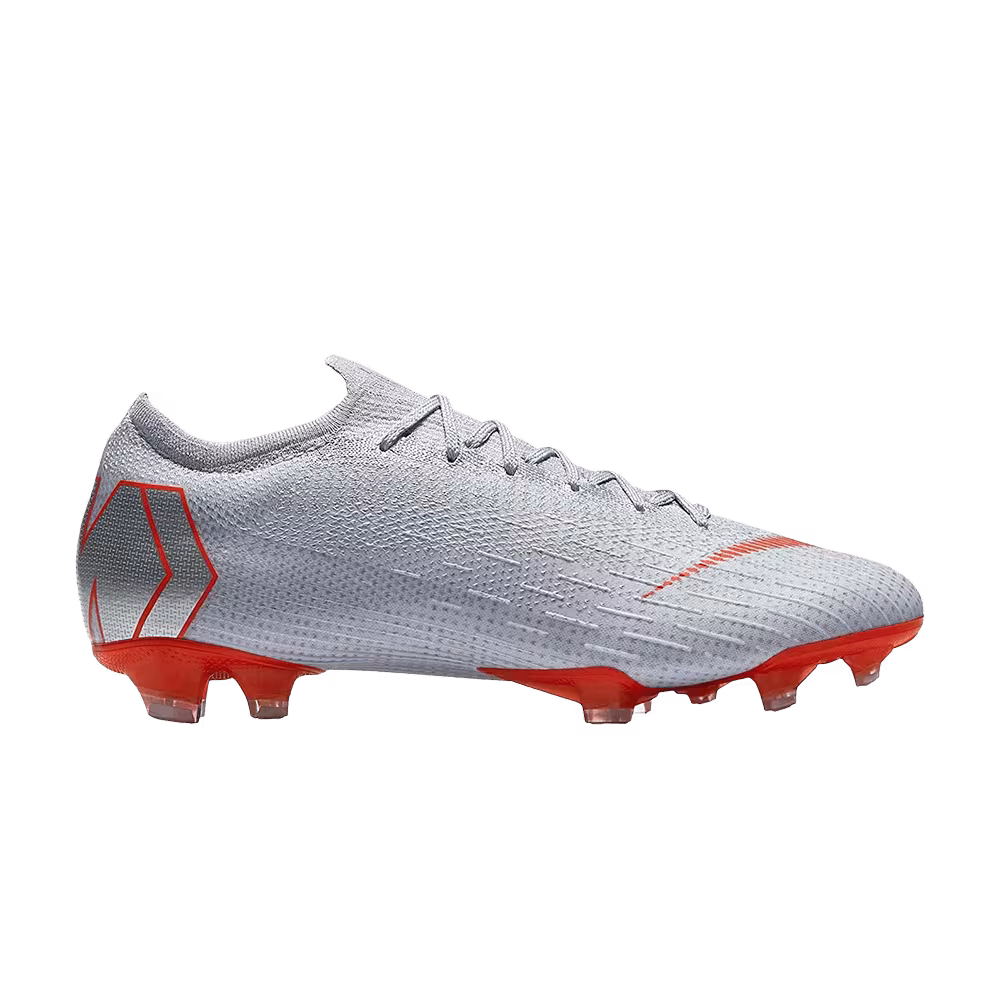 Nike Vapor 12 Elite FG Wolf Grey Crimson