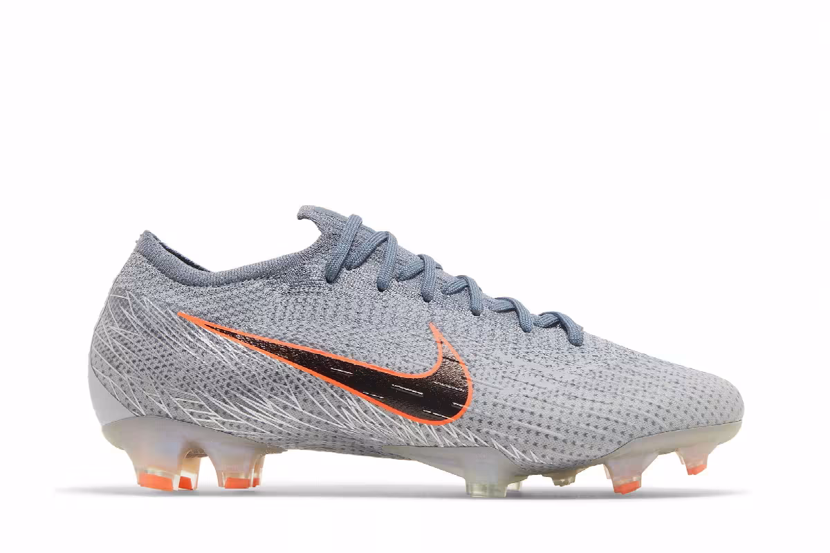 Nike Vapor 12 Elite FG Wolf Grey Hyper Crimson, view 2