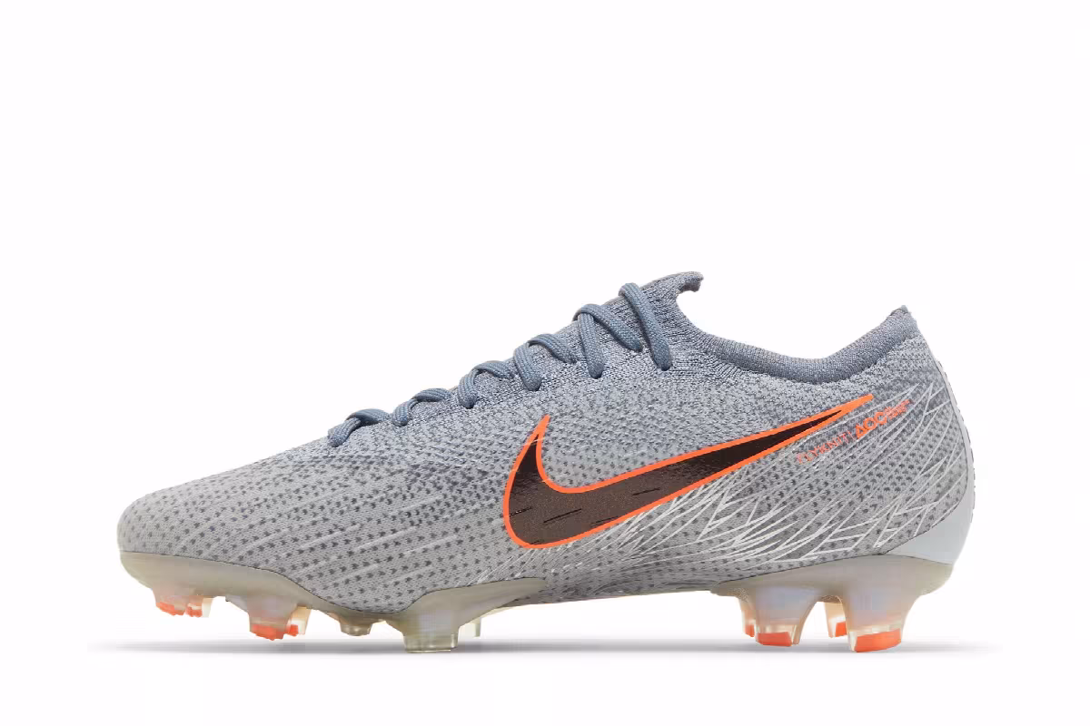 Nike Vapor 12 Elite FG Wolf Grey Hyper Crimson, view 4